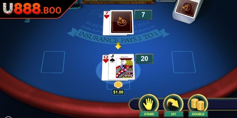 Blackjack U888 – Game Bài Đẳng Cấp Tại Sòng Bài Hàng Đầu 3 Mẹo chơi blackjack U888 dễ thắng