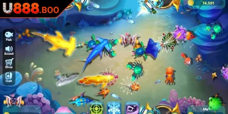 Jackpot Đánh Cá U888 - Chức Năng Đặc Biệt & Kinh Nghiệm Chơi 3 Chiến thuật bắn tiến lùi