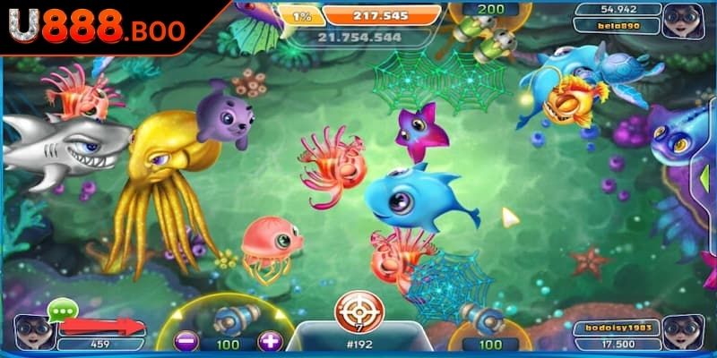 Jackpot Vua Đại Vương U888 - Cập Nhật Cách Chơi Và Bí Quyết 3 Điều chỉnh tốc độ bắn