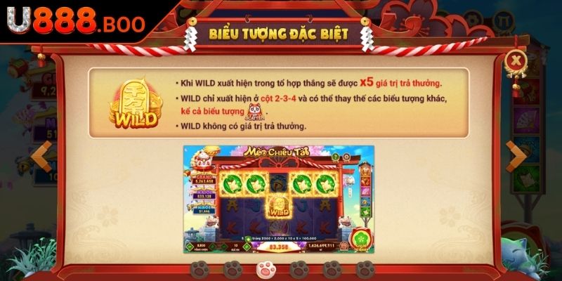 Loạt tính năng hiện đại trong Mèo Phát Tài tại U888