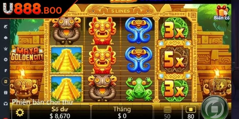 Khám phá trò chơi Thành Phố Vàng Maya 4 U888
