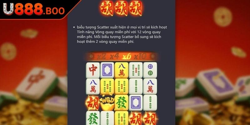 Quay thưởng trong Tự Rút Mạt Chược 2